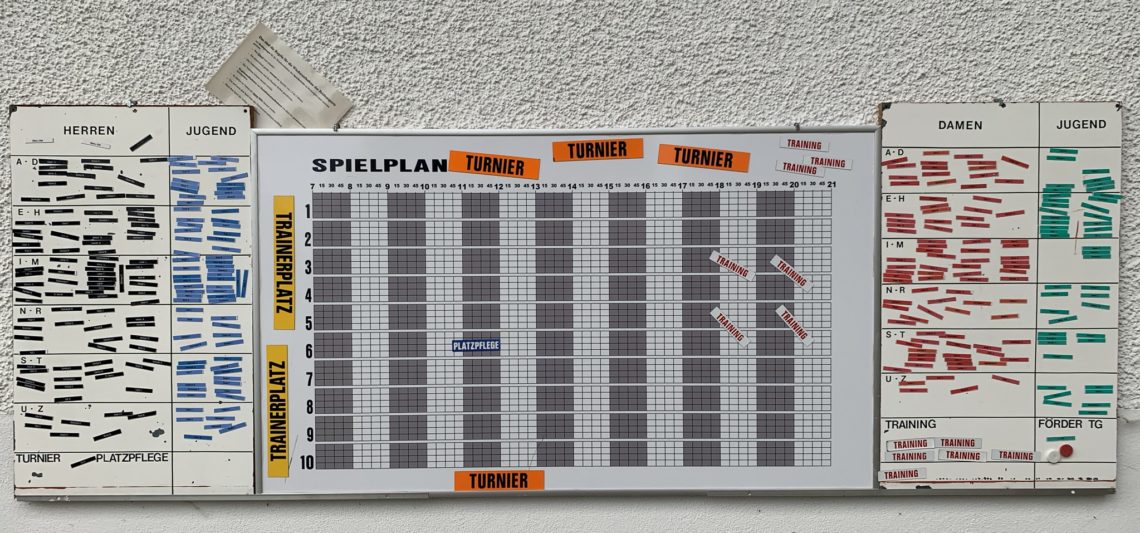 Platz- Und Spielordnung - Tennisclub Tettnang E.V.